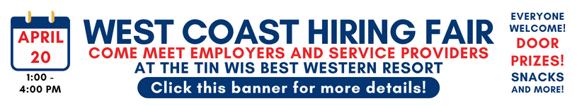 West Coast Hiring Fair Banner Image
